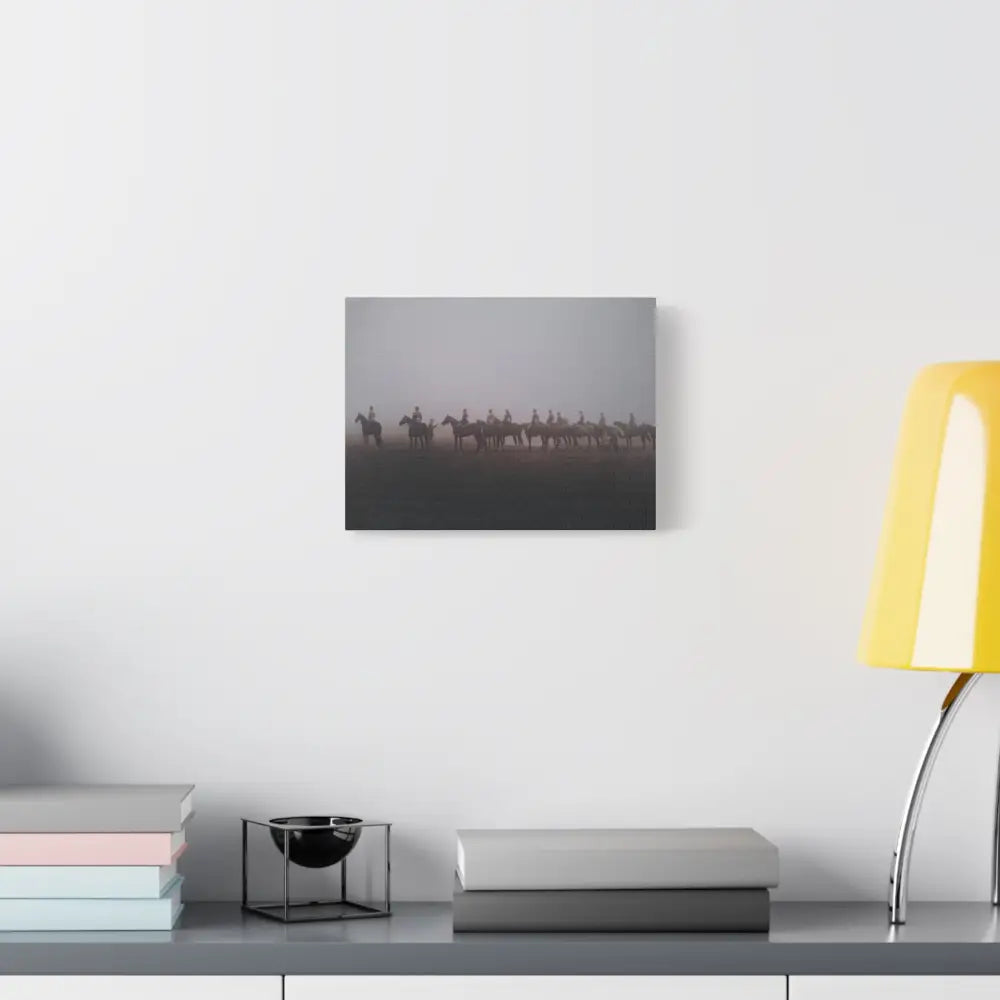Canvas Print - Judge Pinning Hunter Hack Class Out in the Open Vintage Photo - Canvas