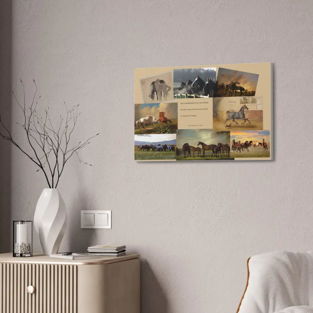 Canvas Stretched Horse Training Truth 1 5’’ Wall Art - Canvas