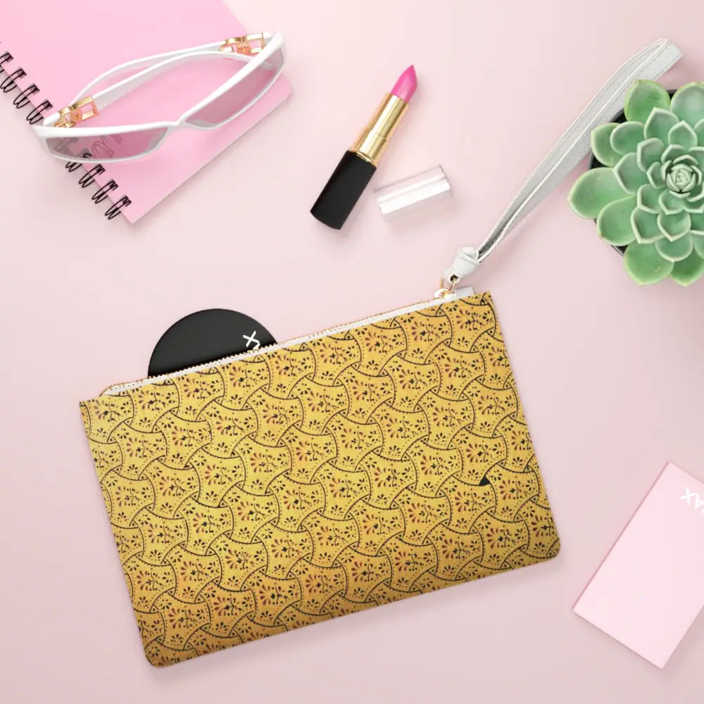 Chic Yellow Clutch Bag - Stylish Accessory for Every Occasion - One size - Bags