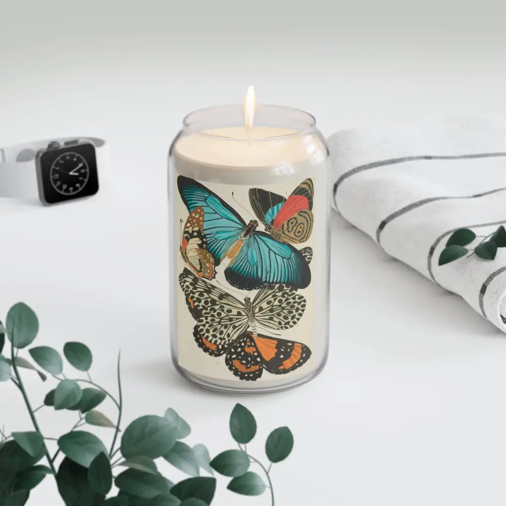 Scented Candle Papillon Design 13.75oz - Home Decor