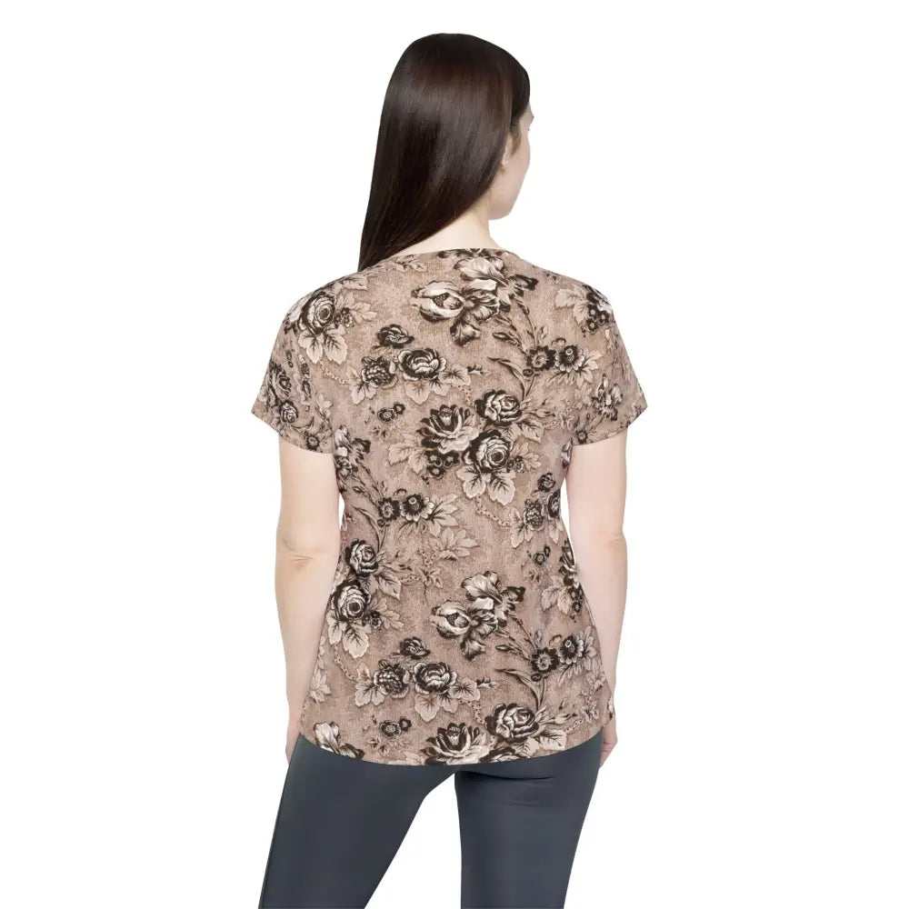 Sports Jersey for Women - Equestrian Lightweight Top for Horse Riding - All Over Prints