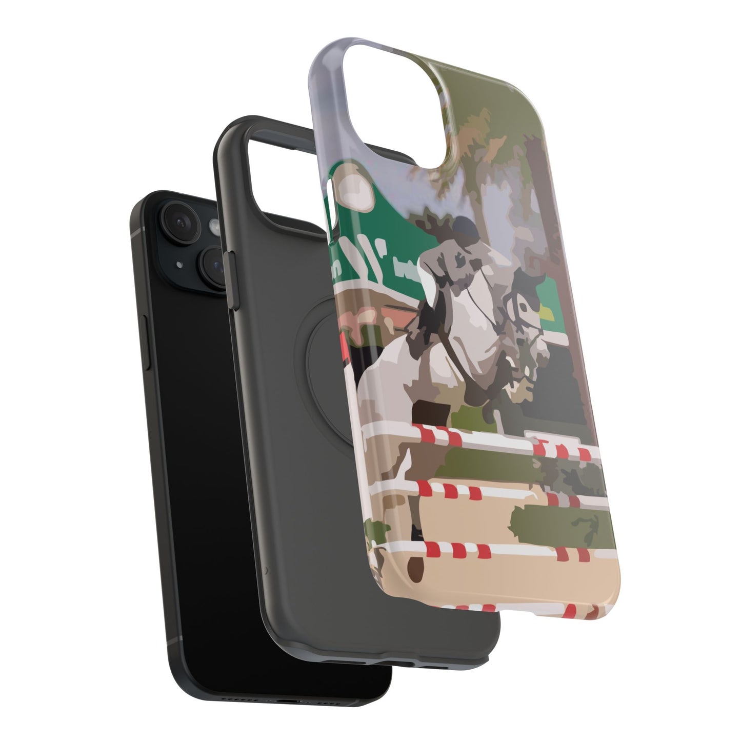 Phone Cases - Show Jumping Image Design