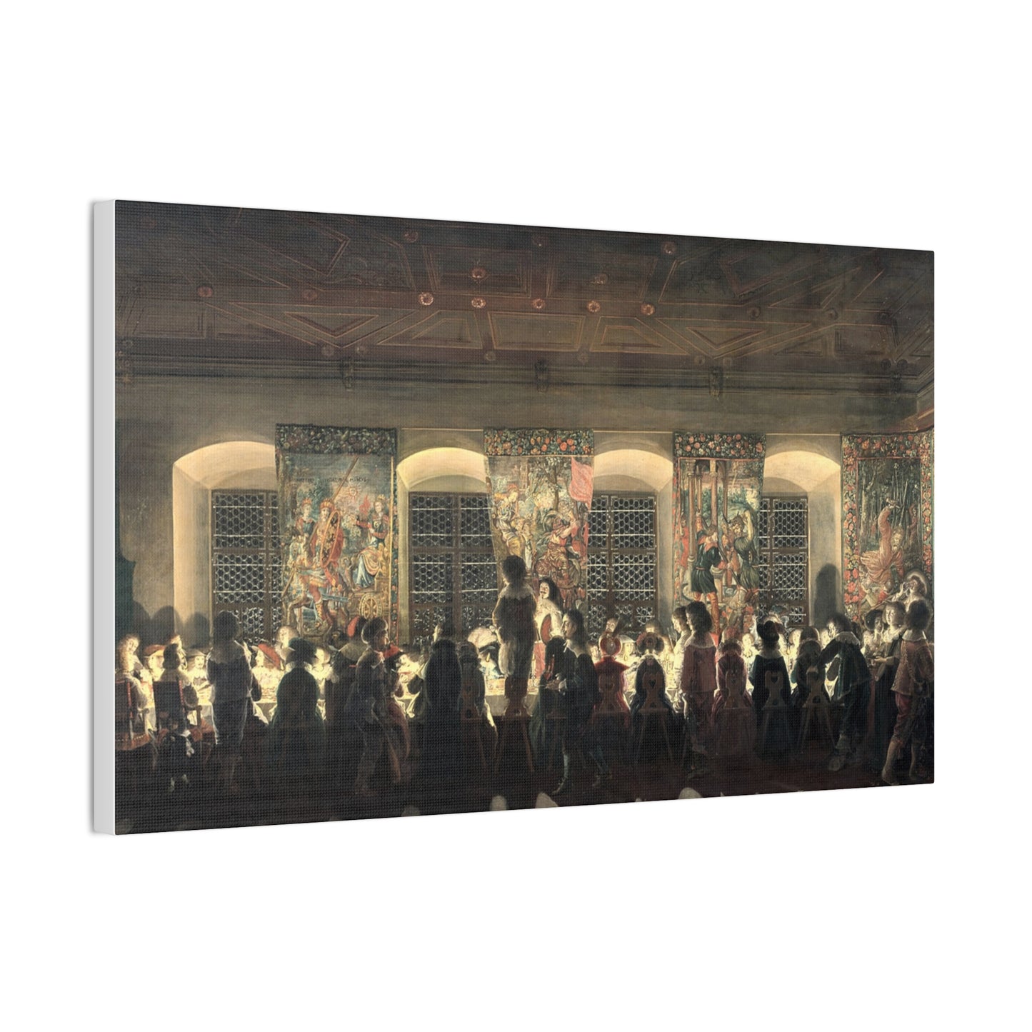 Duke's Banquet Canvas Stretched Art