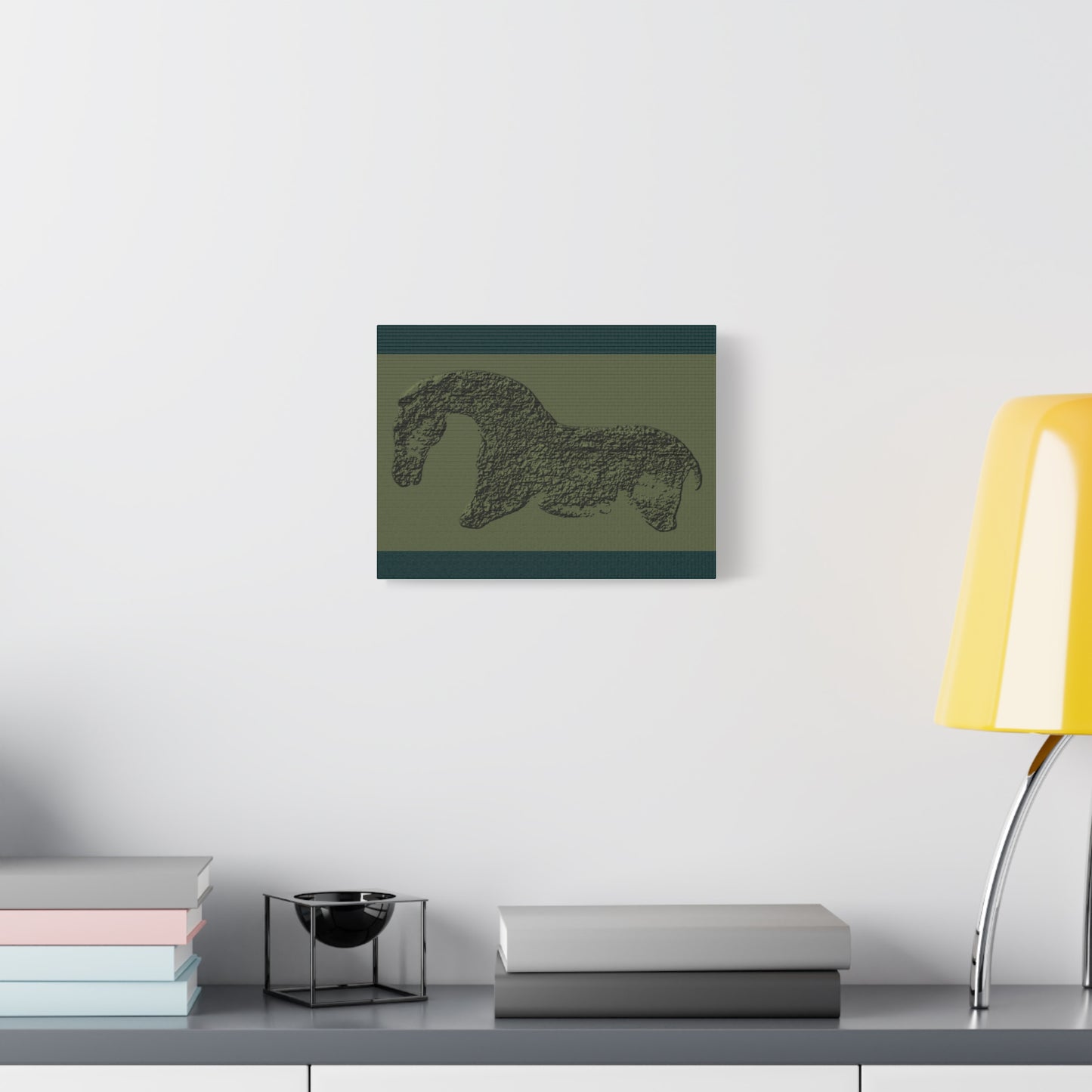 Canvas Print - Horse Silhouette