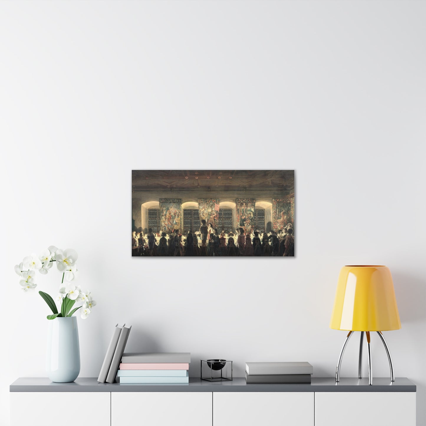 Duke's Banquet Canvas Stretched Art