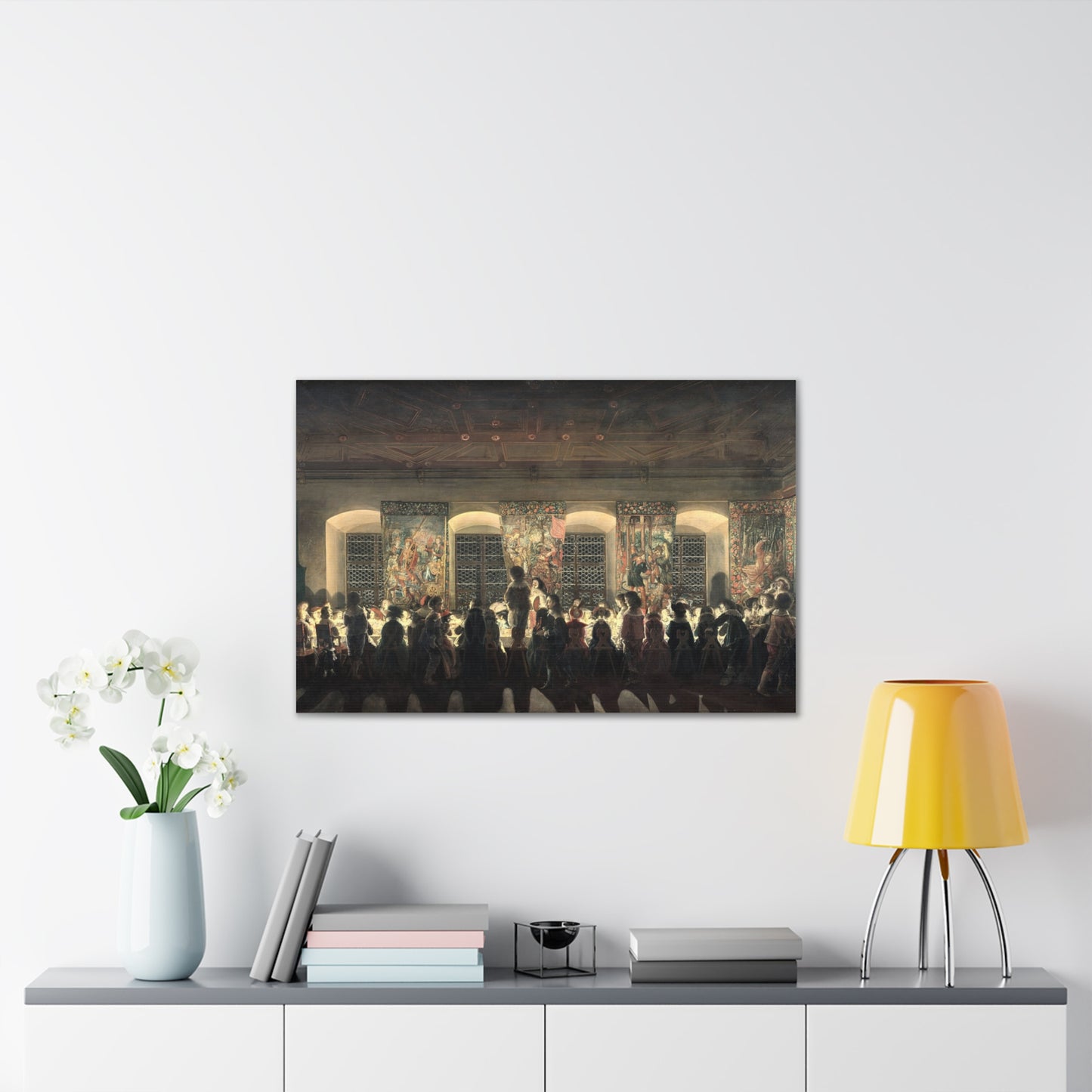 Duke's Banquet Canvas Stretched Art