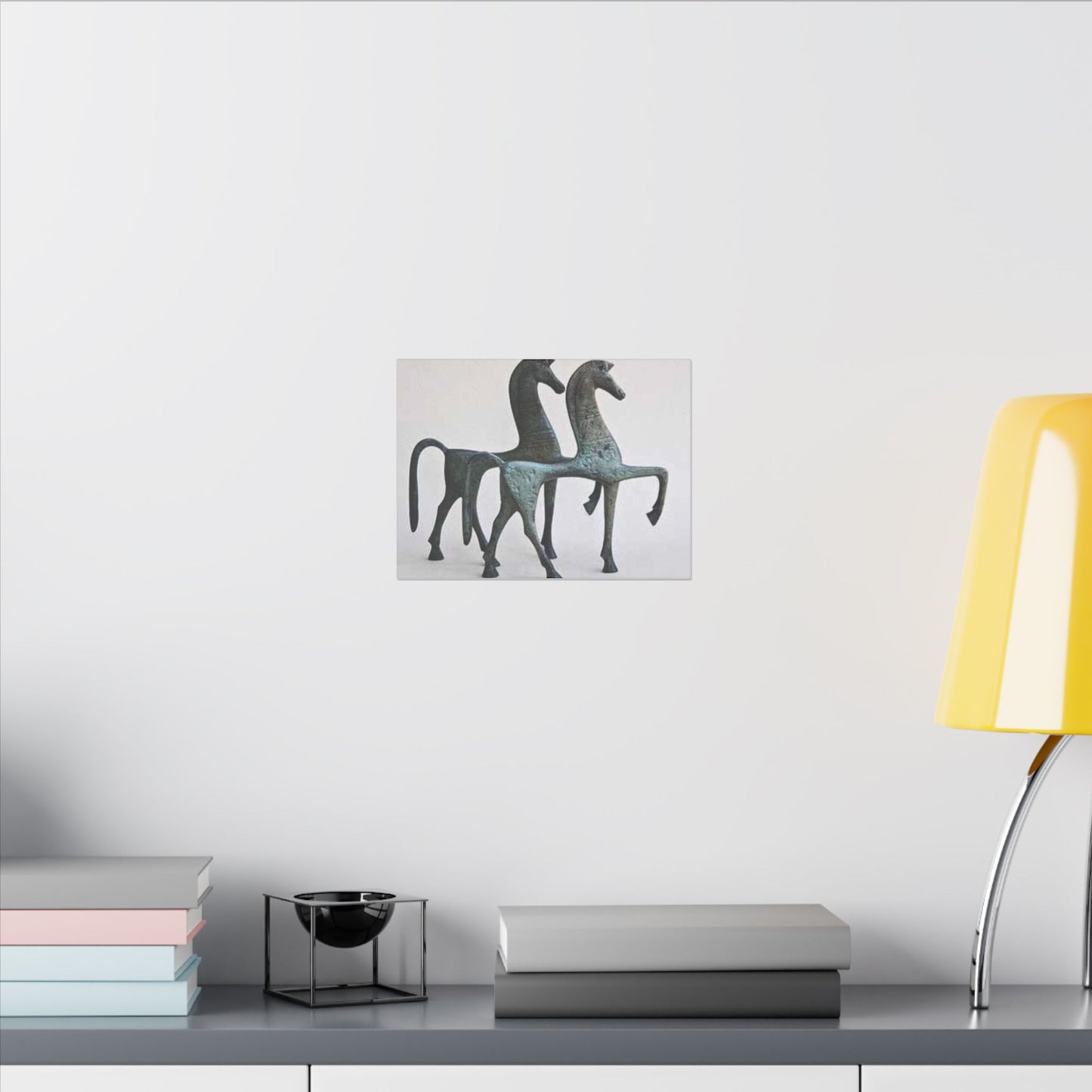 Canvas Print - Greek Horses from 4th BC