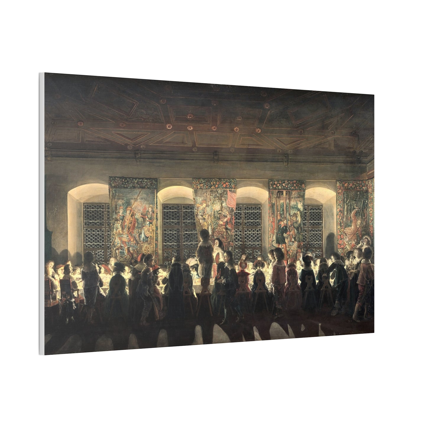 Duke's Banquet Canvas Stretched Art
