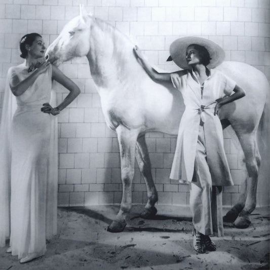 White (1936) Edward Steichen— Vintage Black & White Fashion Photo Canvas
