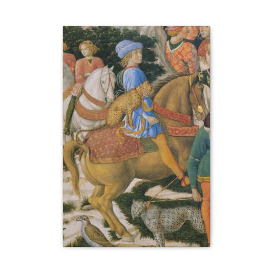 Procession of the Magi Matte Canvas Print — Medici with Leopards (Stretched)