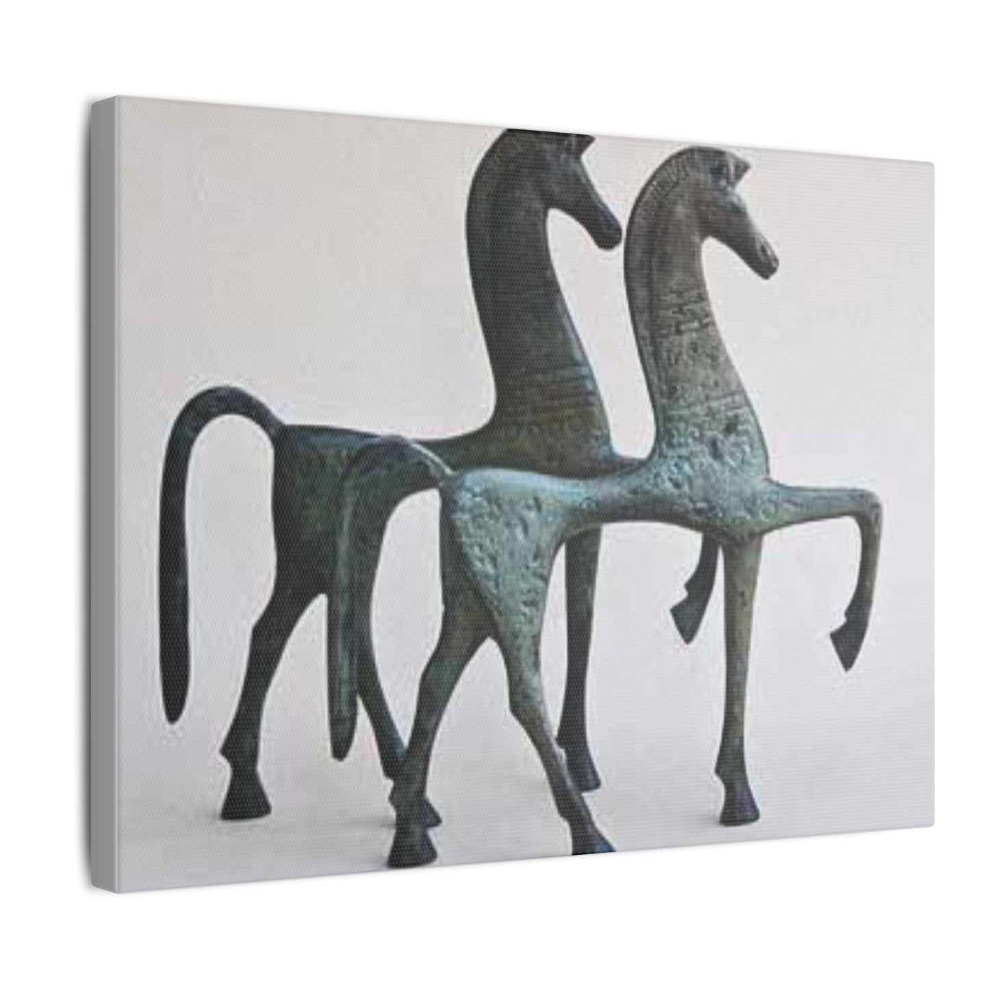 Canvas Print - Greek Horses from 4th BC