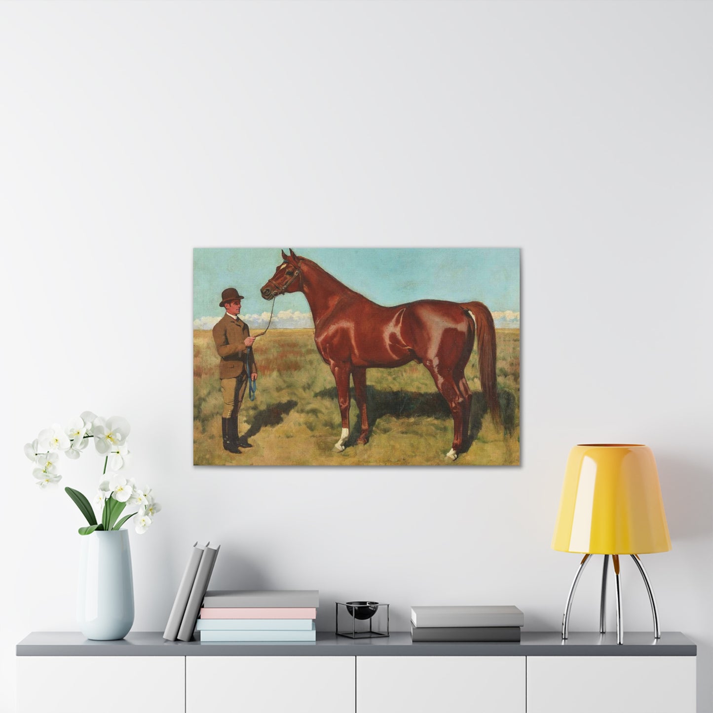 Phenix (George Gascoyne) Fine Art Canvas Print
