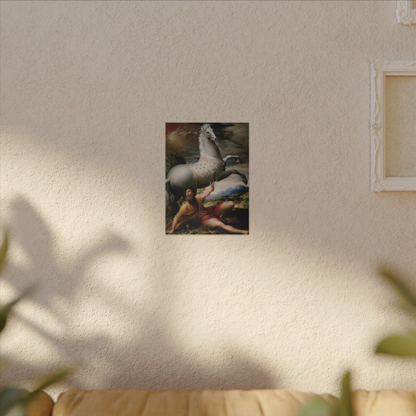Canvas Print — Renaissance Painting of Saul Struck Blind (Stretched Matte)