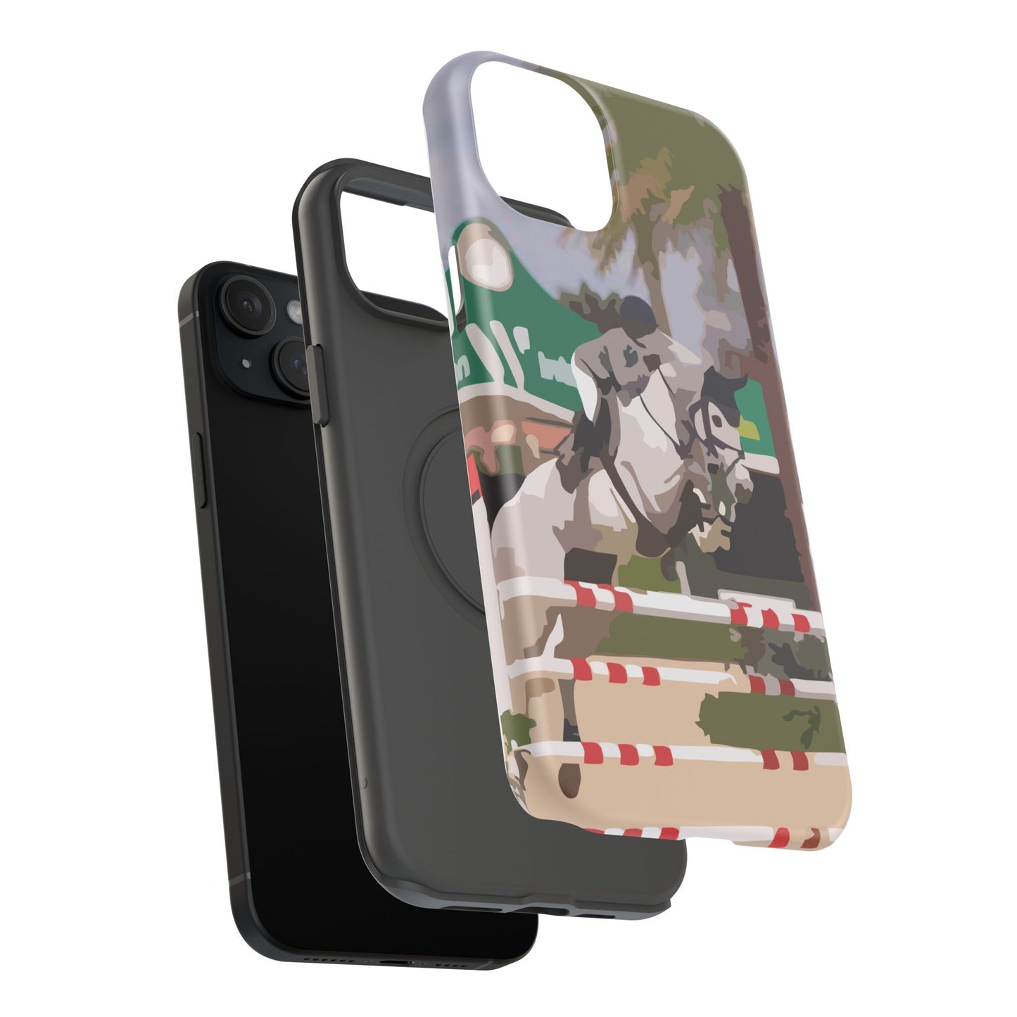 Phone Cases - Show Jumping Image Design