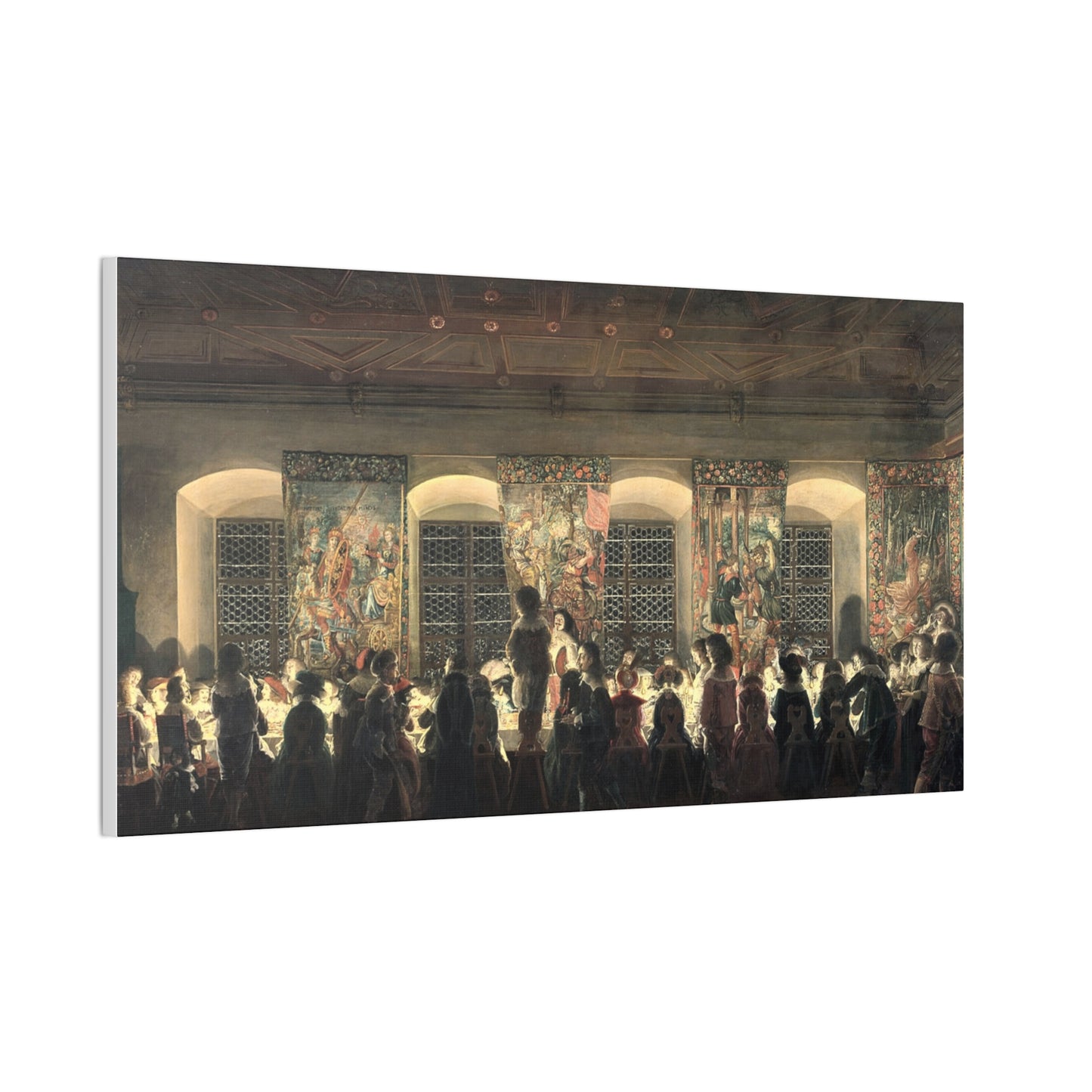 Duke's Banquet Canvas Stretched Art