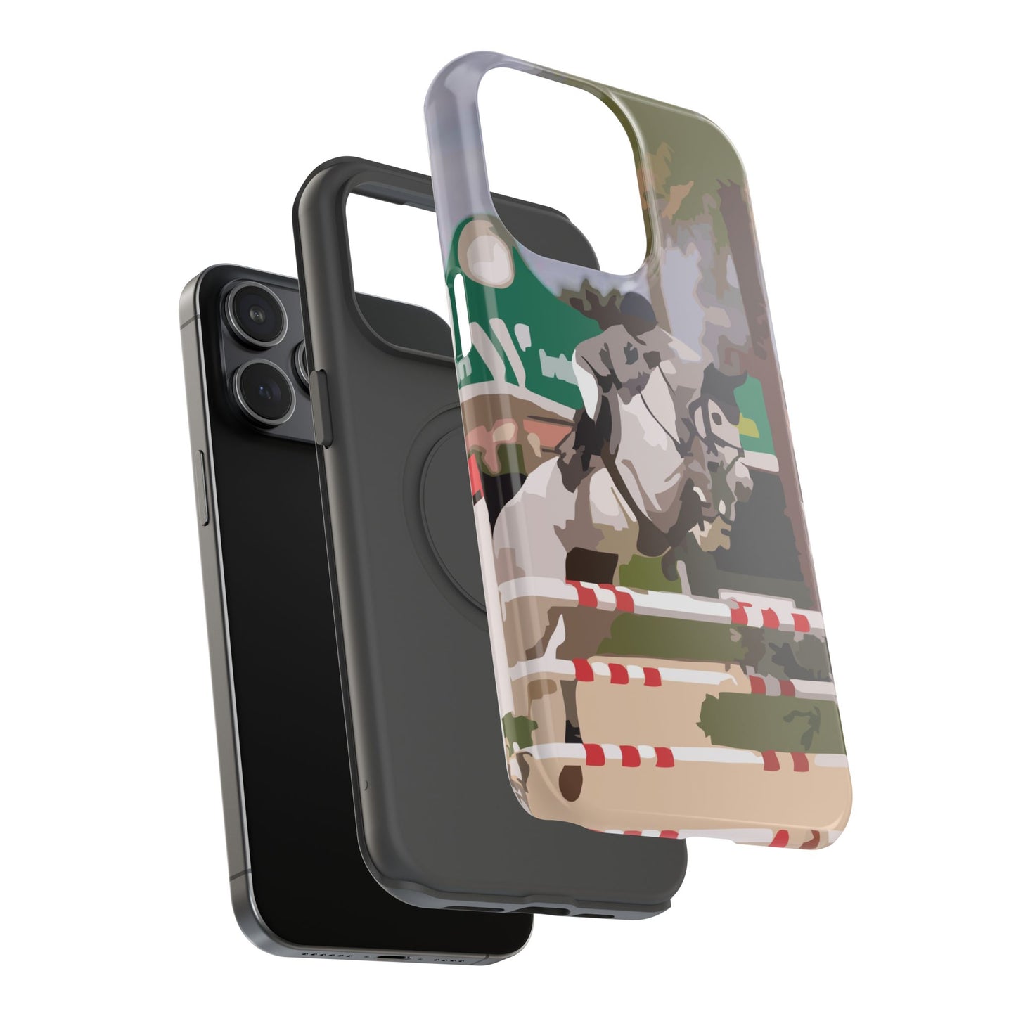 Phone Cases - Show Jumping Image Design