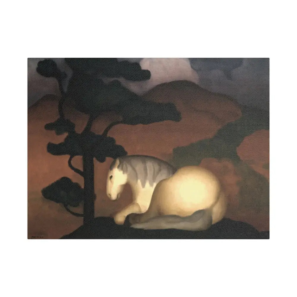 Artistic Stretched Canvas Print - Horse & Landscape Design - 16″ x 12″ (Horizontal) / 1.5’’ - Canvas