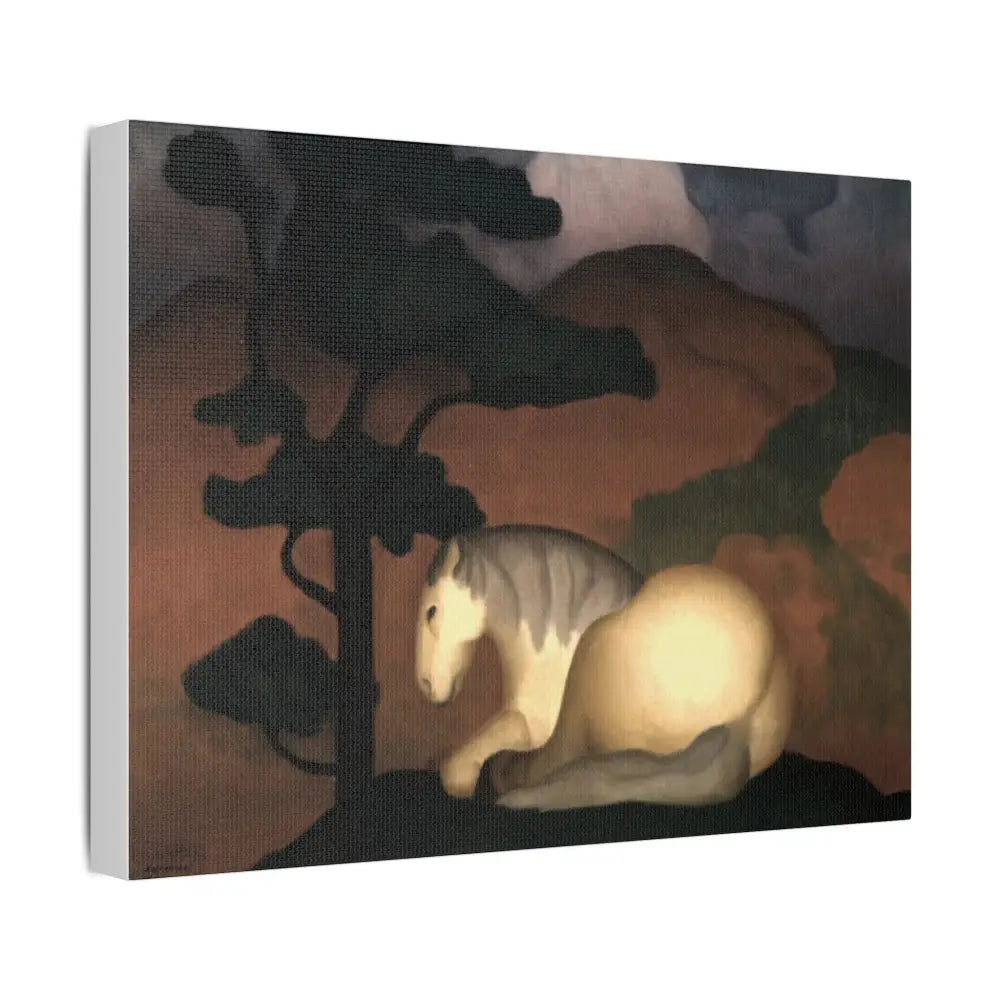 Artistic Stretched Canvas Print - Horse & Landscape Design - Canvas