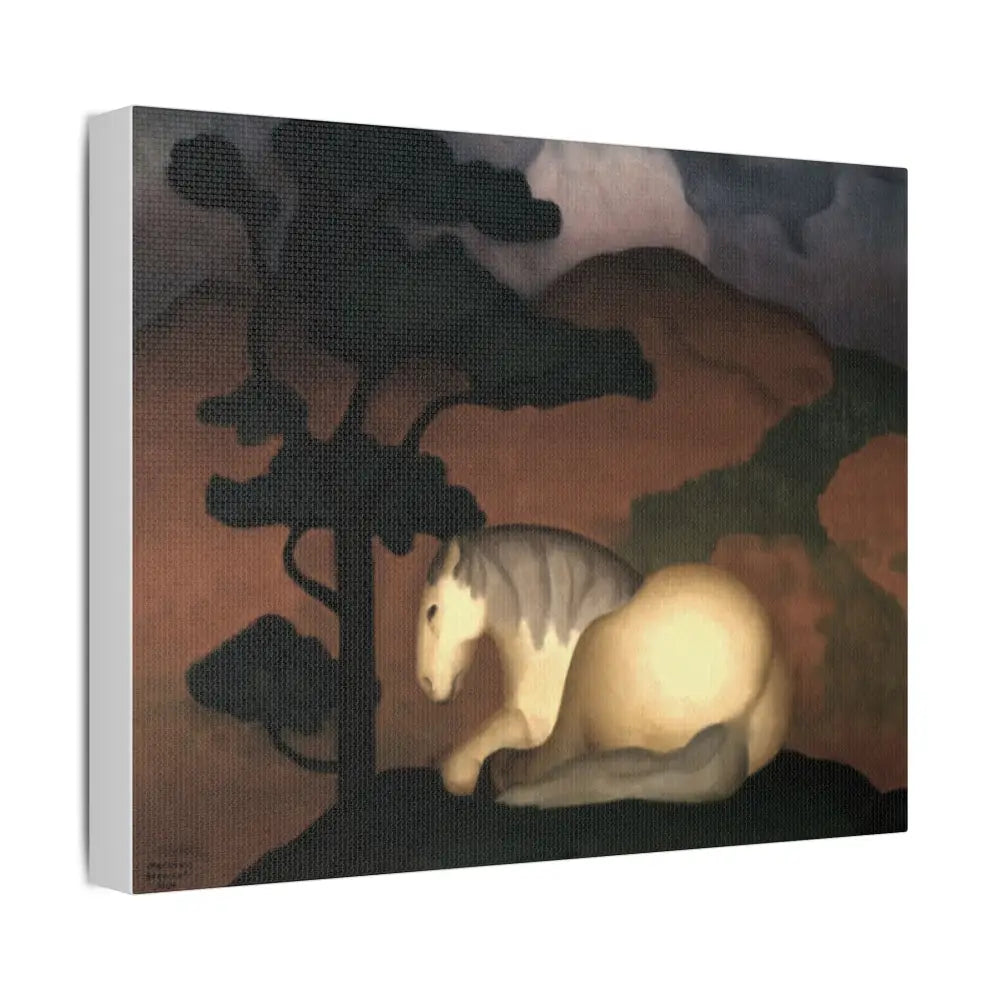 Artistic Stretched Canvas Print - Horse & Landscape Design - Canvas