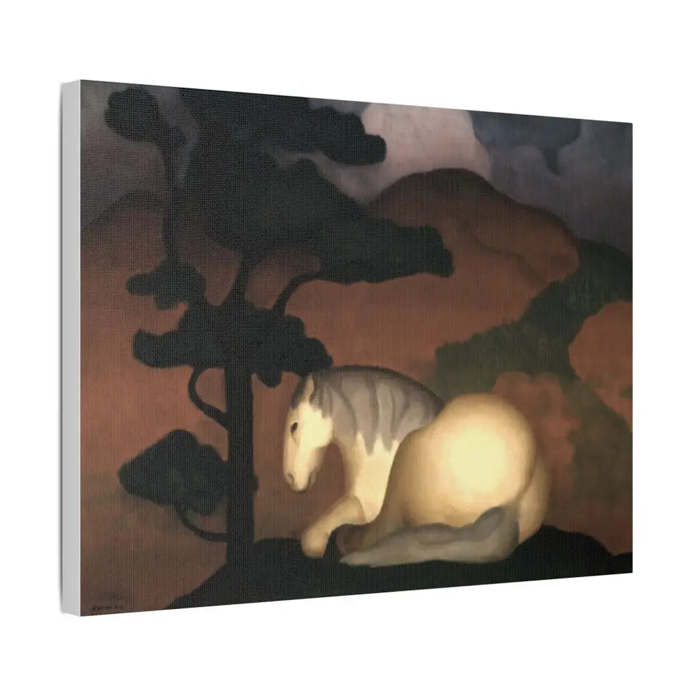 Artistic Stretched Canvas Print - Horse & Landscape Design - Canvas