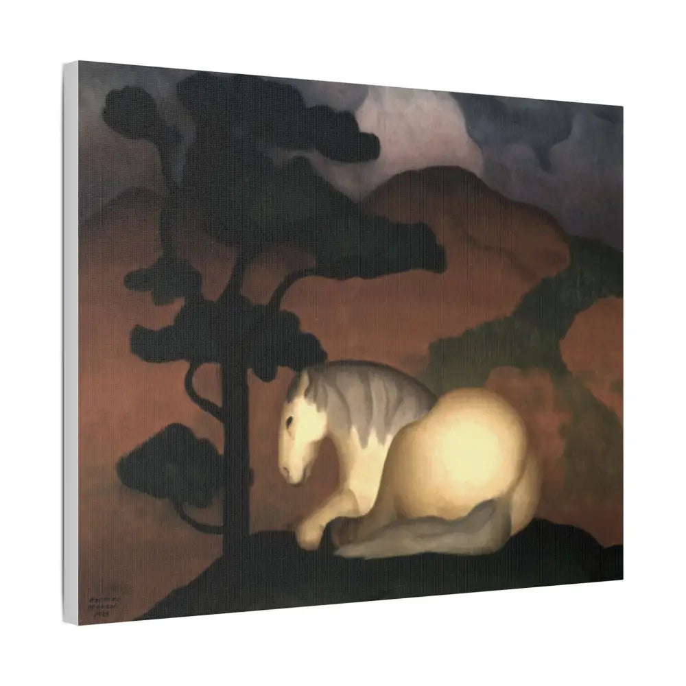 Artistic Stretched Canvas Print - Horse & Landscape Design - Canvas