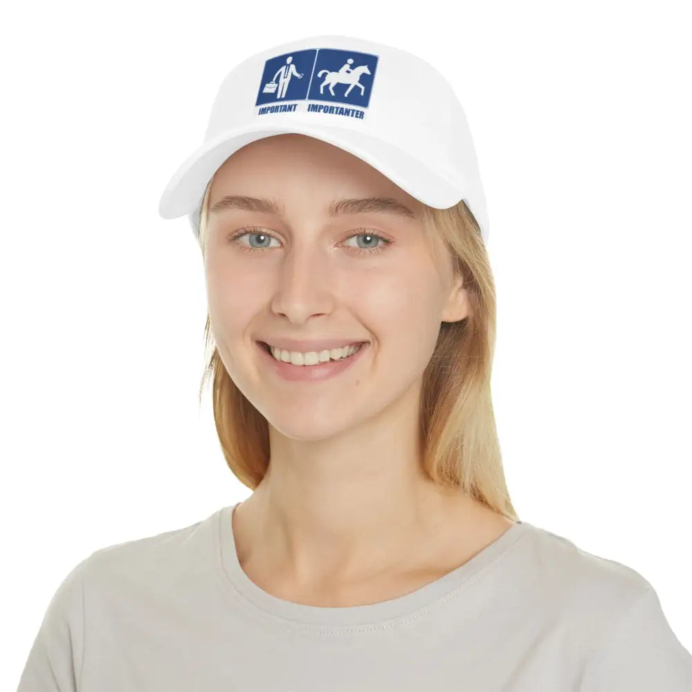 Baseball Cap Funny Quote Work Important Riding Importanter - Hats