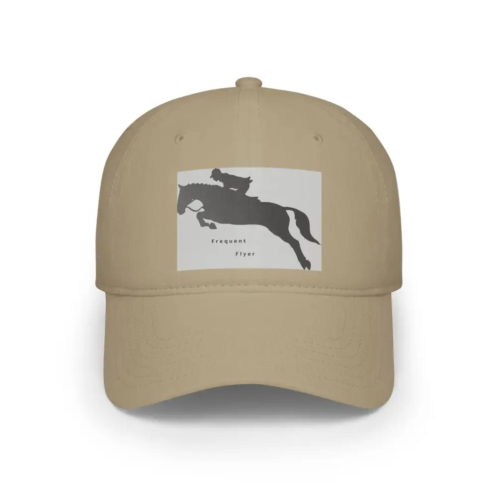 Baseball Cap - Hunter Rider as Frequent flyer - Khaki / One size - Hats