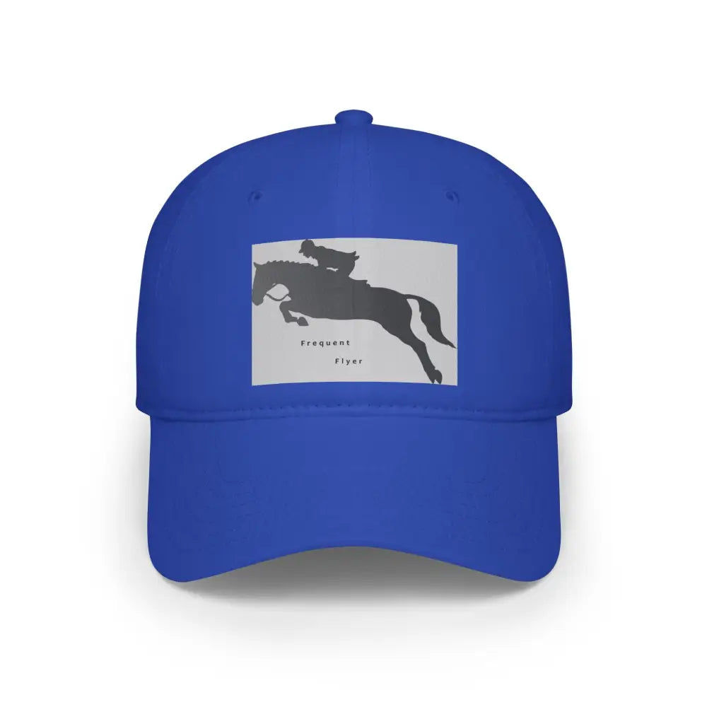 Baseball Cap - Hunter Rider as Frequent flyer - Royal / One size - Hats