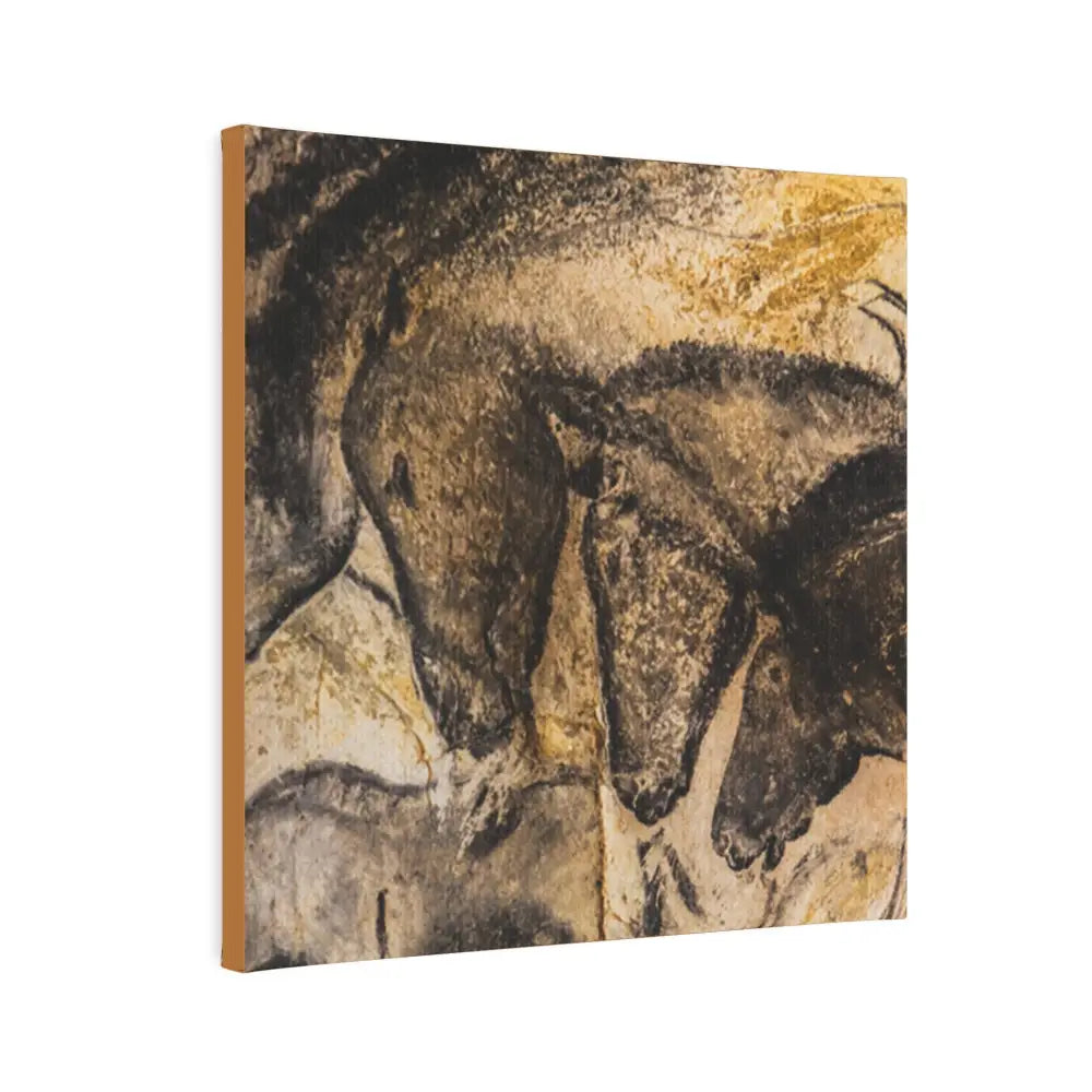 Canvas Photo Tile - Chauvet Cave Art Horse Painting - 8’’ x 8’’ / 0.5’’ - Canvas