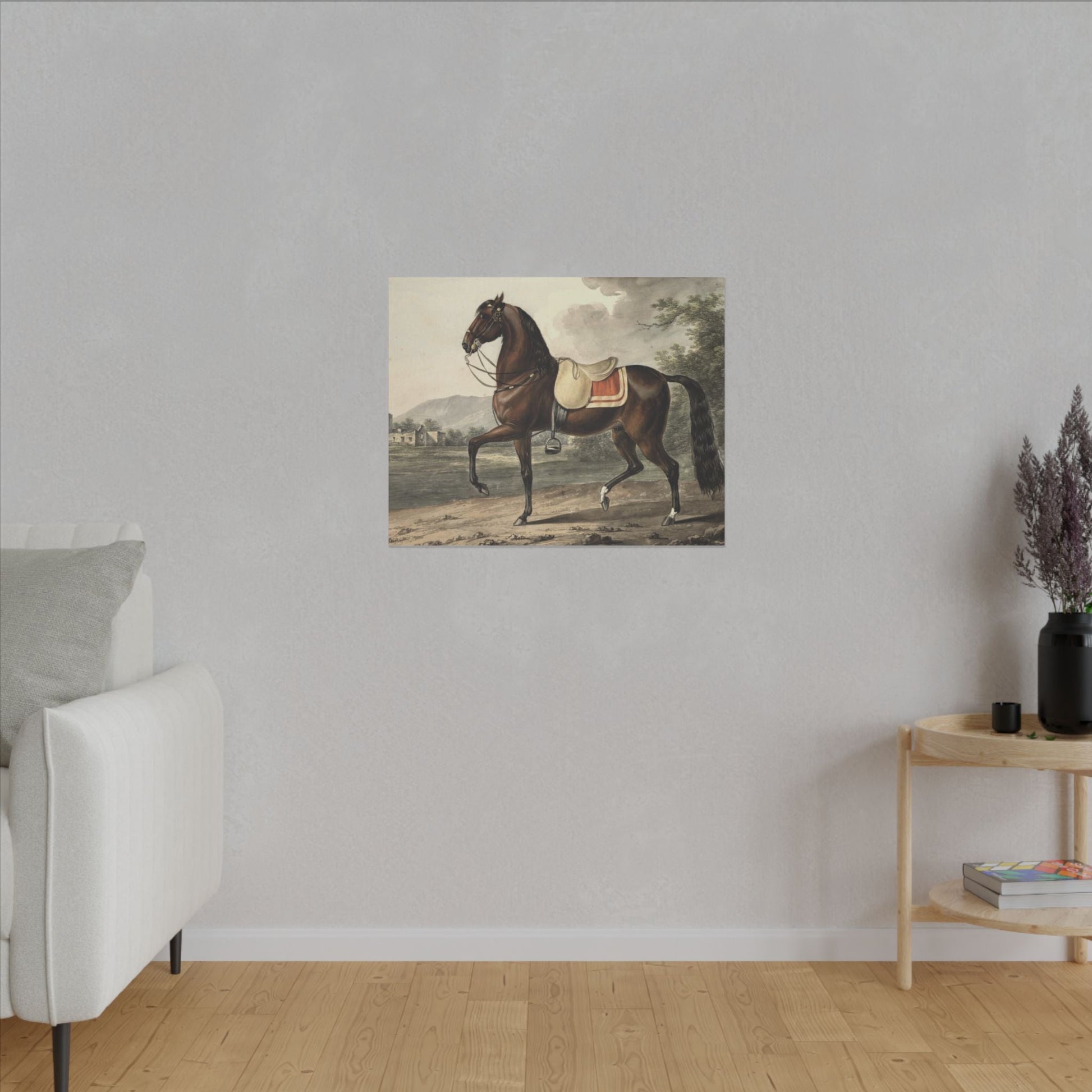 Canvas Print - Acca Original Spanish Horse from the Acka Breed - Canvas