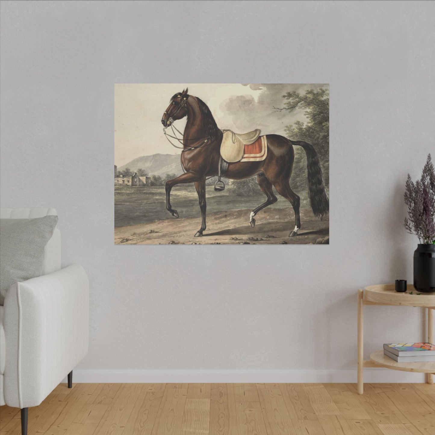 Canvas Print - Acca Original Spanish Horse from the Acka Breed - Canvas