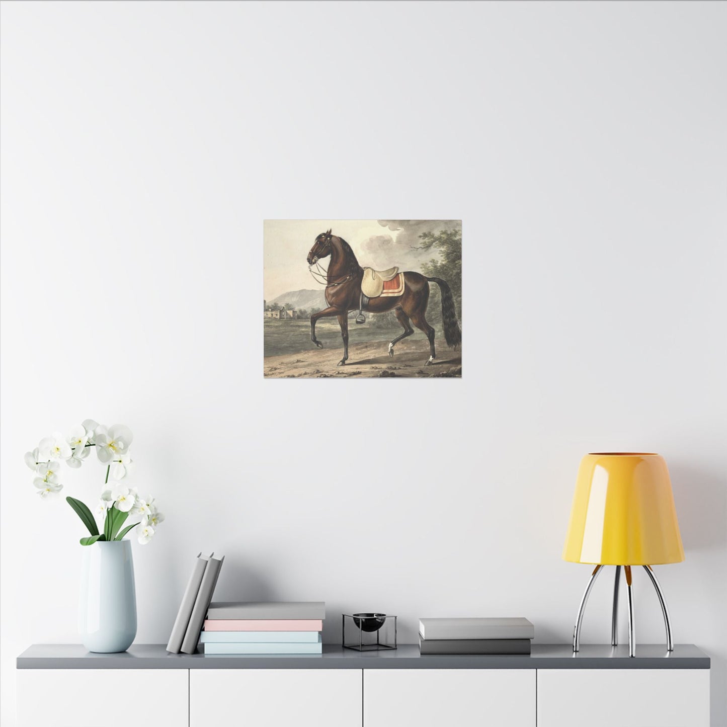 Canvas Print - Acca Original Spanish Horse from the Acka Breed - Canvas