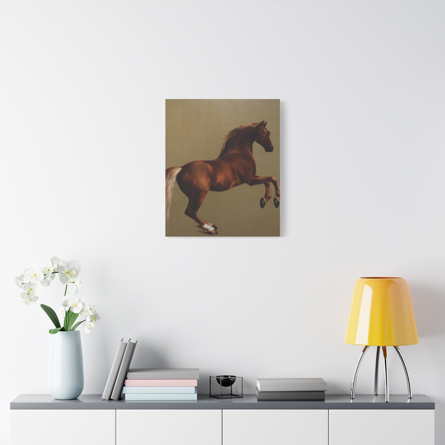Canvas Print - George Stubbs Racehorse Whistlejacket Painting - Canvas