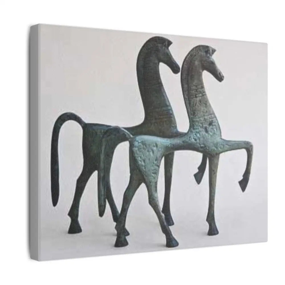 Canvas Print - Greek Horses from 4th BC - Canvas