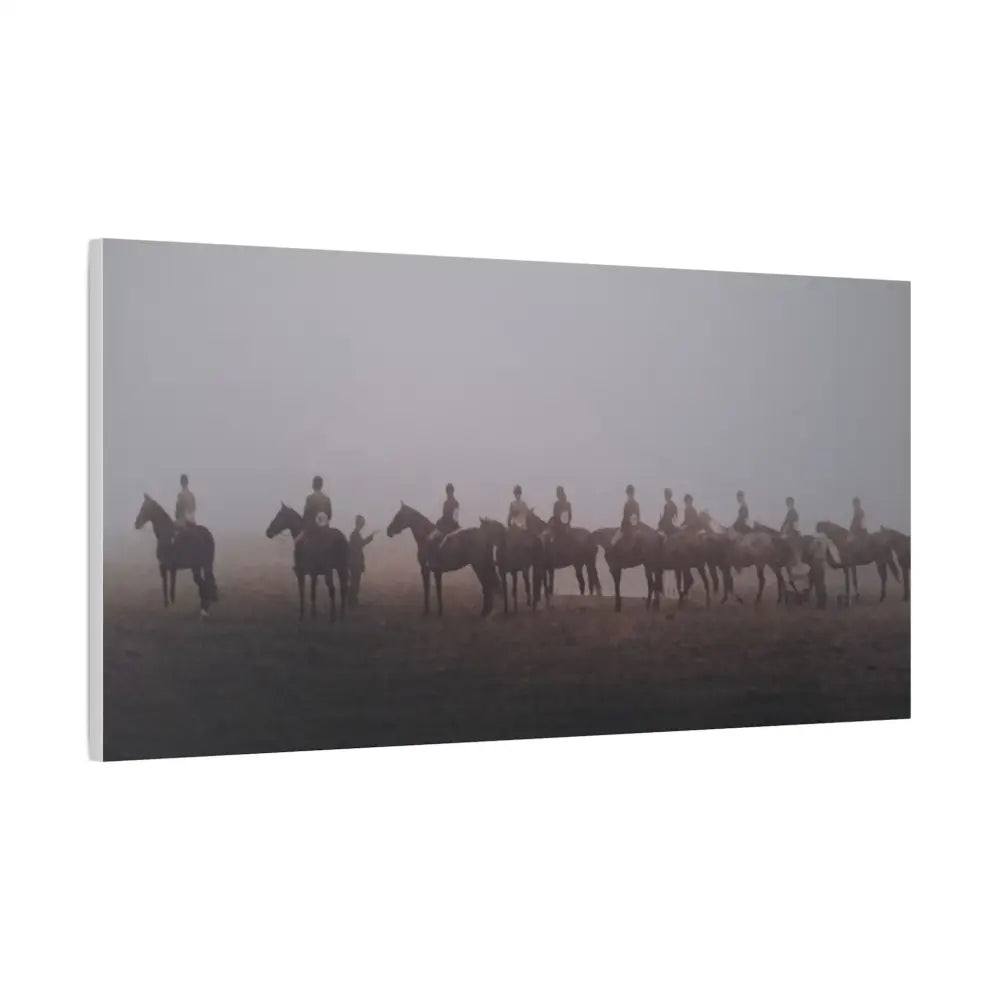 Canvas Print - Judge Pinning Hunter Hack Class Out in the Open Vintage Photo - Canvas