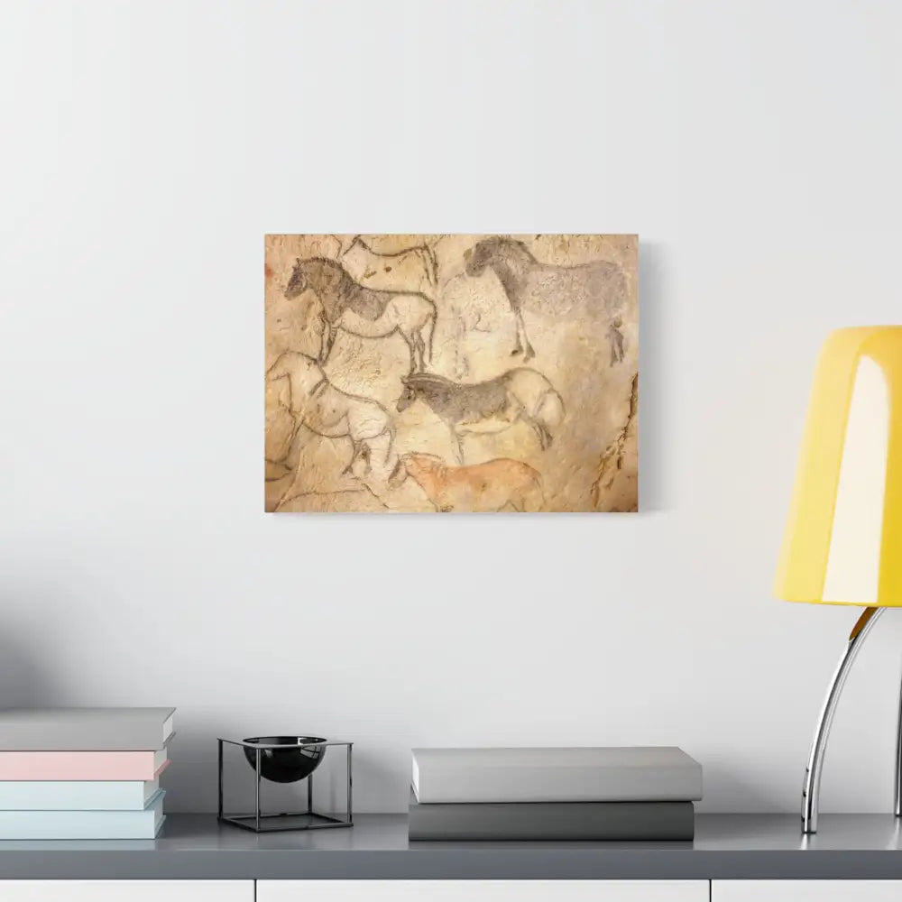 Canvas Print - Prehistoric Horse Painting Replica - 16″ x 12″ (Horizontal) / 1.18’’ - Canvas
