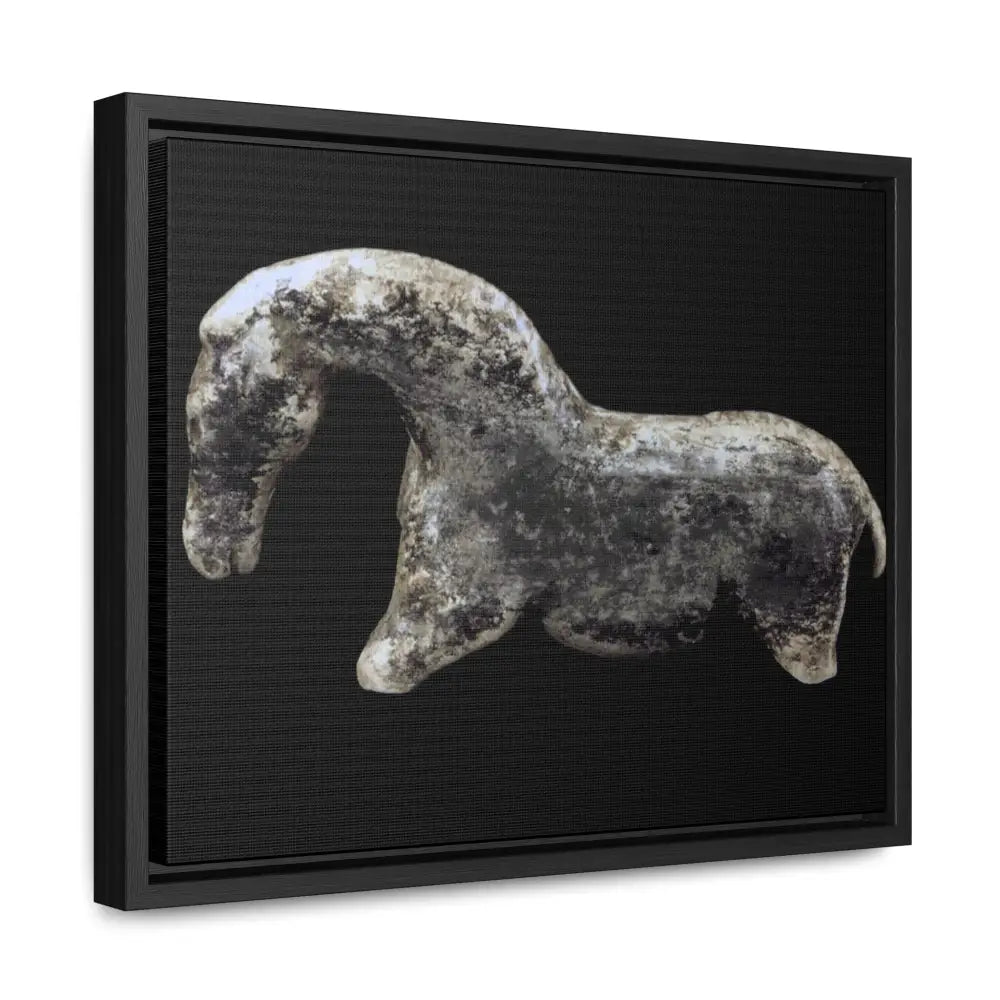 Canvas Wraps - The Vogelherd Horse Mammoth Tusk Sculpture - Canvas