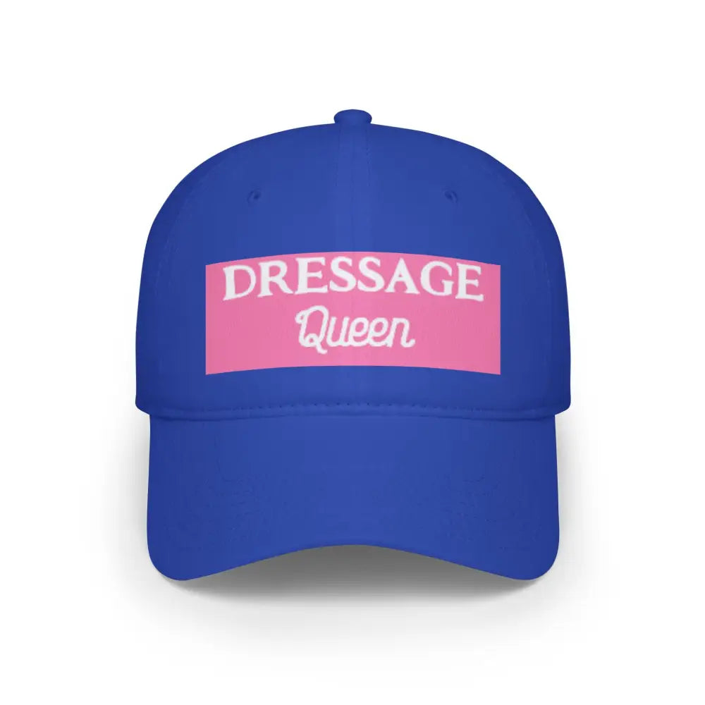 Cap Dressage Queen Baseball Cap - Equestrian Hat for Horse Lovers - Royal / One size - Hats