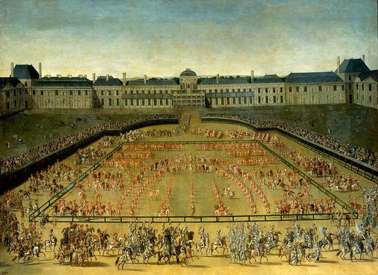 Louis XIV Grand Carrousel Canvas Print