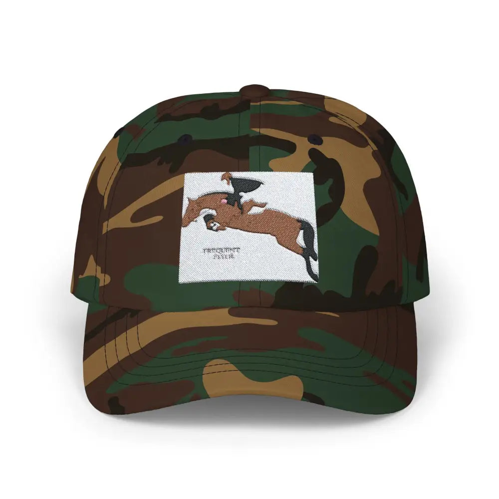 Dad Cap Frequent Flyer Show Jumper Hat - Green Camo / One size - Hats