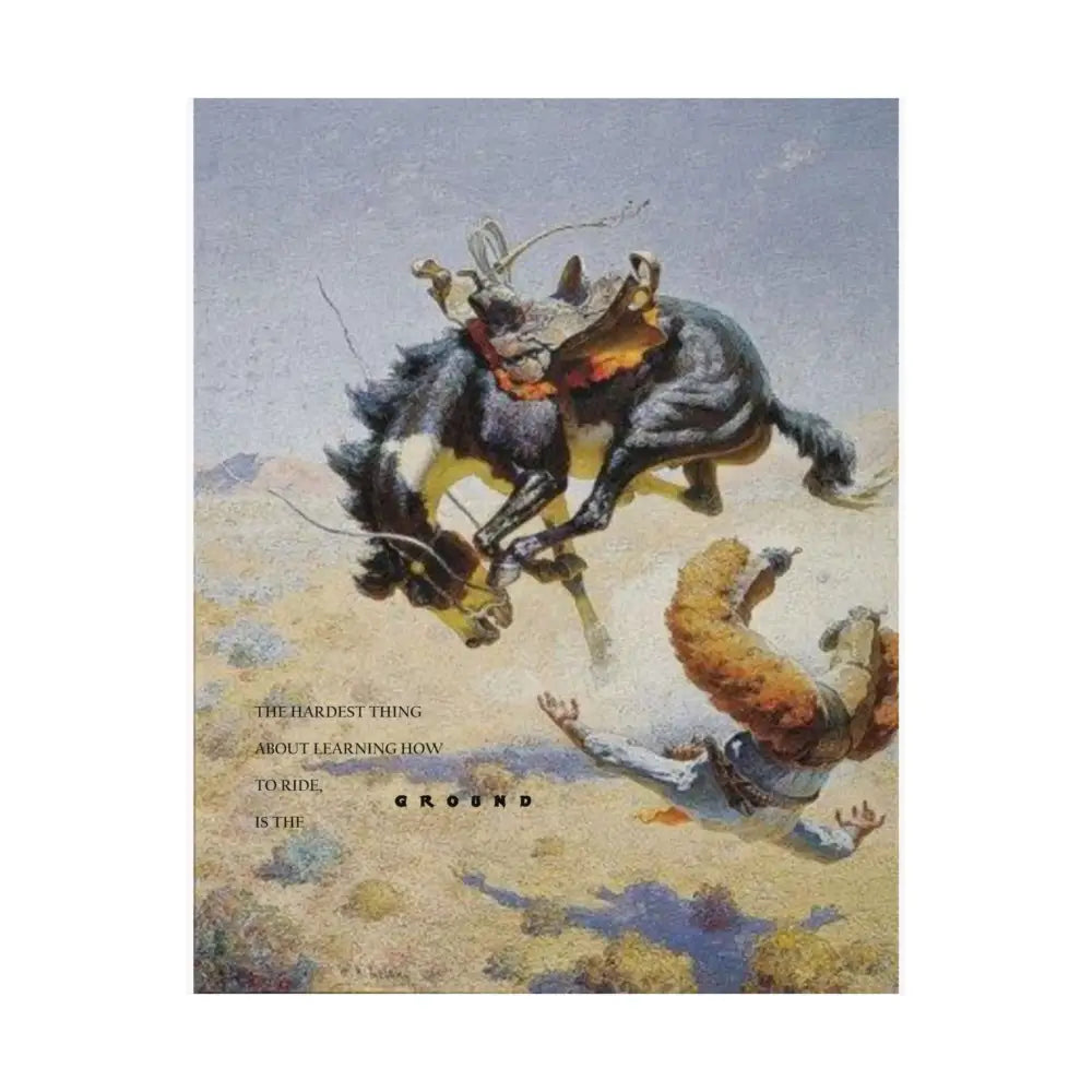 Equestrian Poster - 8’’ x 10’’ / Matte - Poster