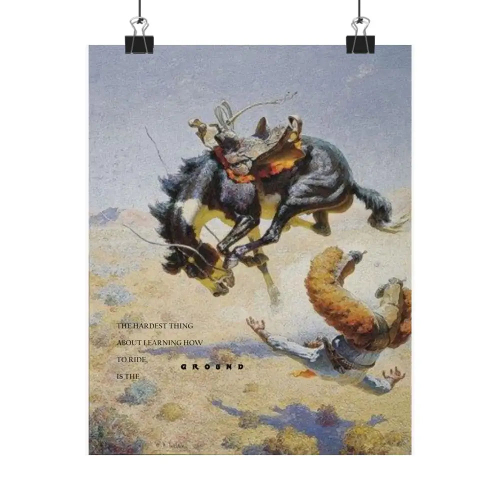 Equestrian Poster - 8’’ x 10’’ / Matte - Poster