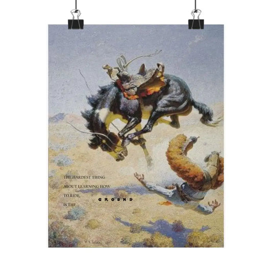 Equestrian Poster - 8’’ x 10’’ / Matte - Poster