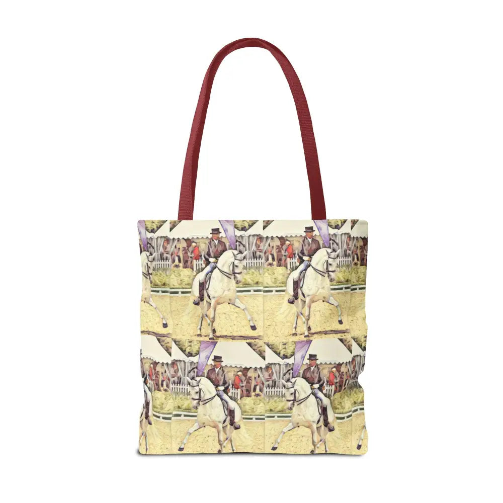 Equestrian Tote Bag - Stylish Dressage Rider Design for Horse Lovers - Bags