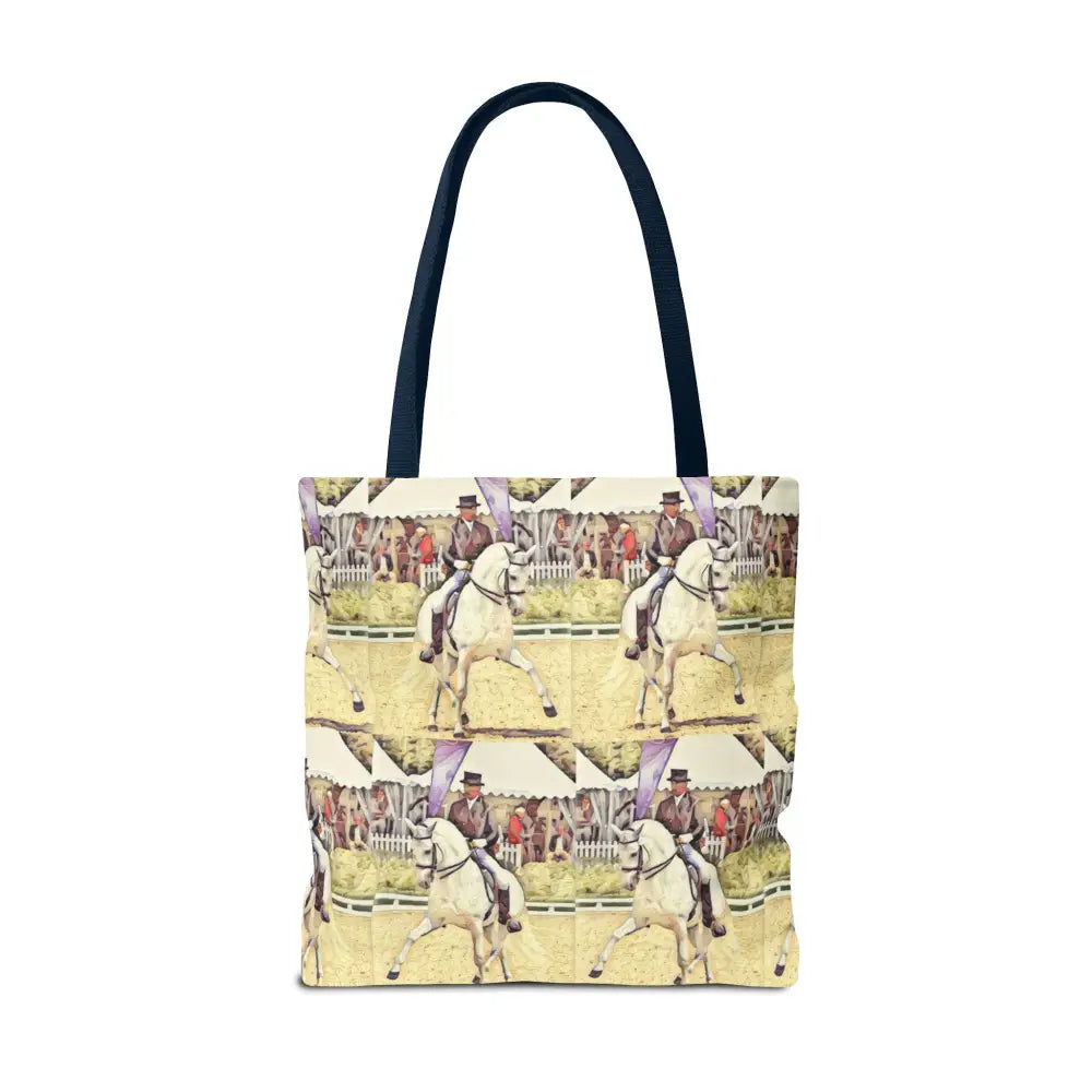 Equestrian Tote Bag - Stylish Dressage Rider Design for Horse Lovers - Bags