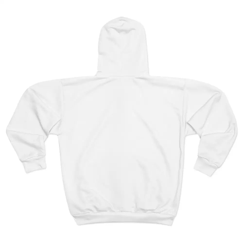 Equestrian Zip Hoodie with Show Jumper Image and Frequent Flyer Text - All Over Prints