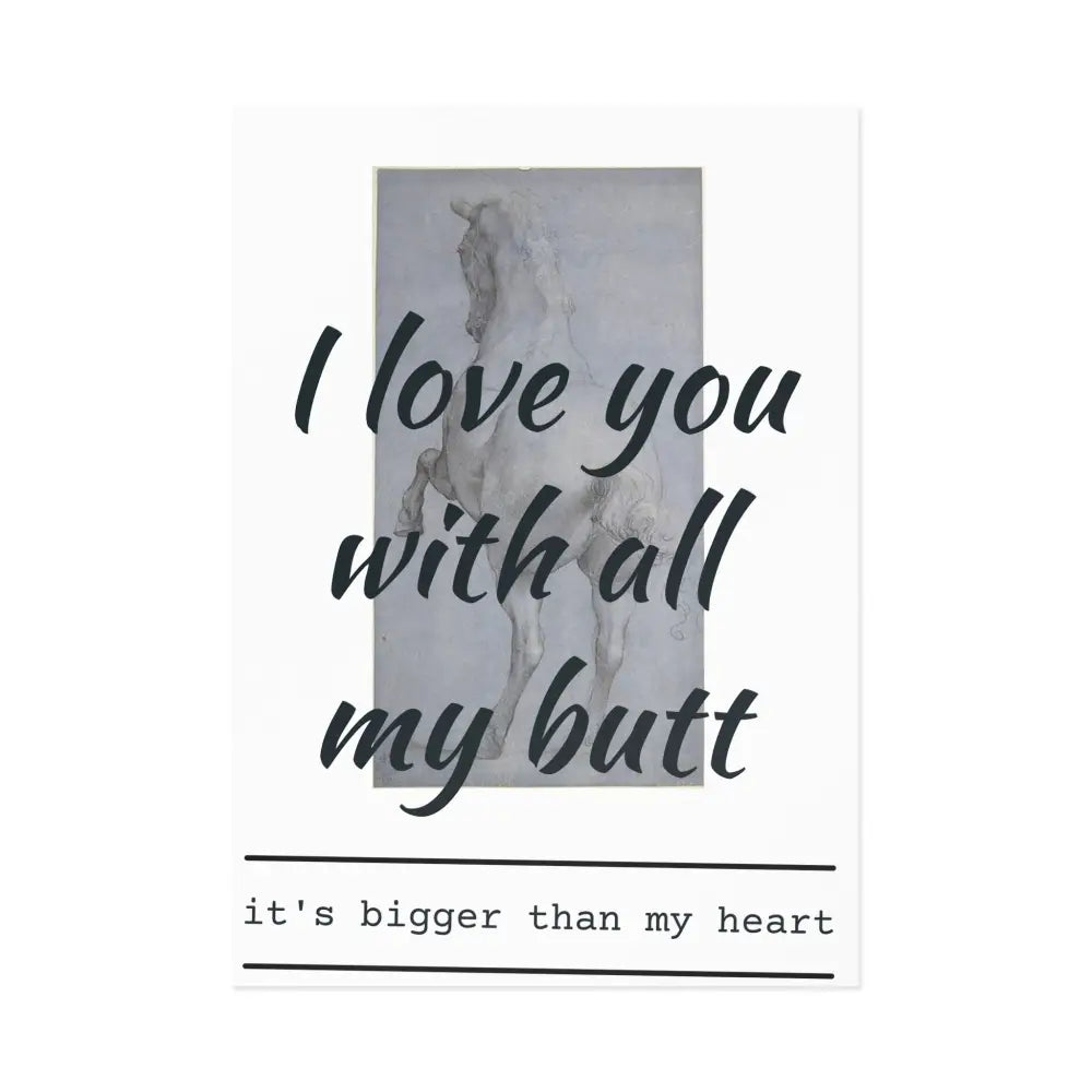 Fine Art Postcards - 7’’ x 5’’ (Horizontal) / 1 pc / Glossy - Paper products