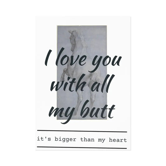 Fine Art Postcards - 7’’ x 5’’ (Horizontal) / 1 pc / Glossy - Paper products