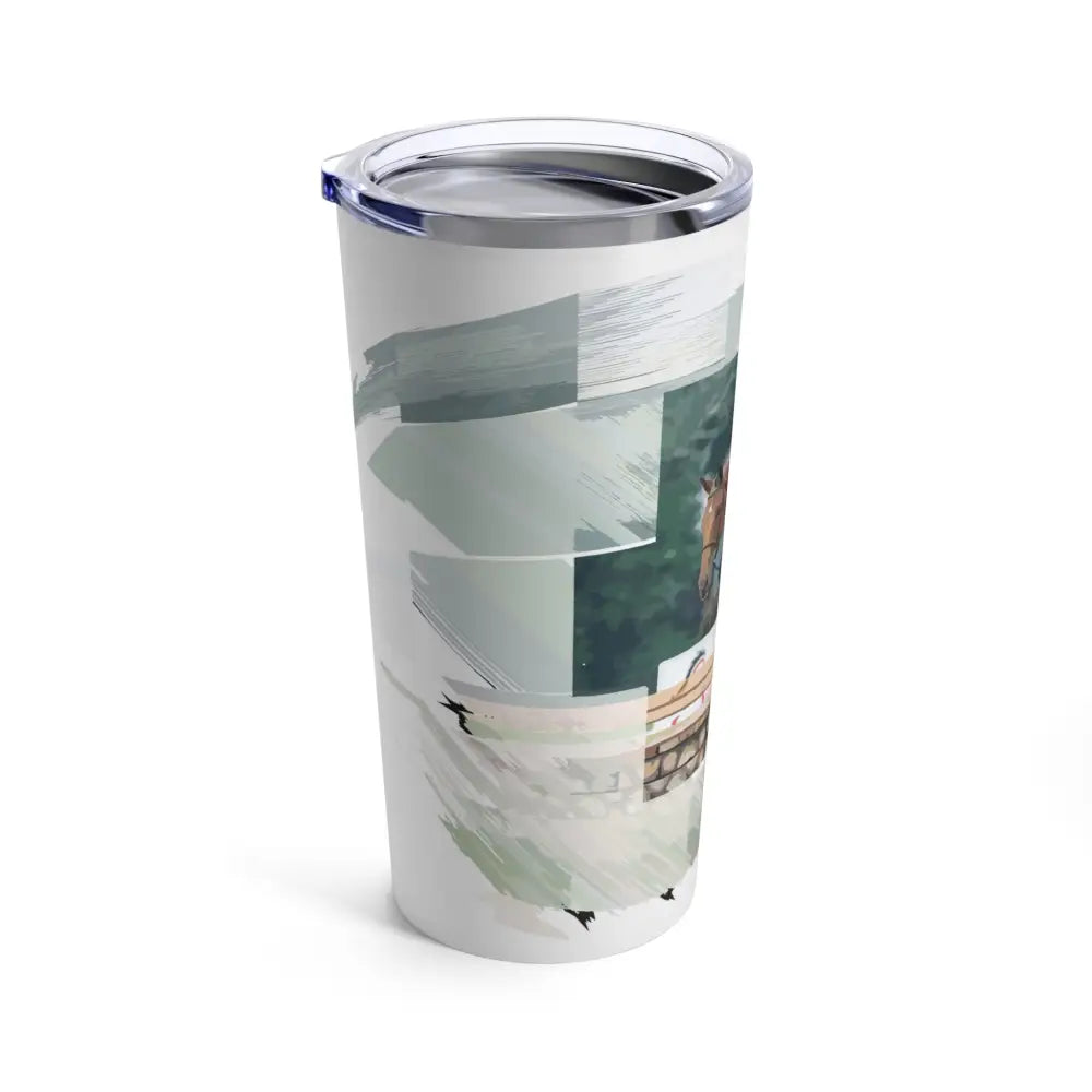 Hunter Derby Horse Tumbler - 20oz - Mug