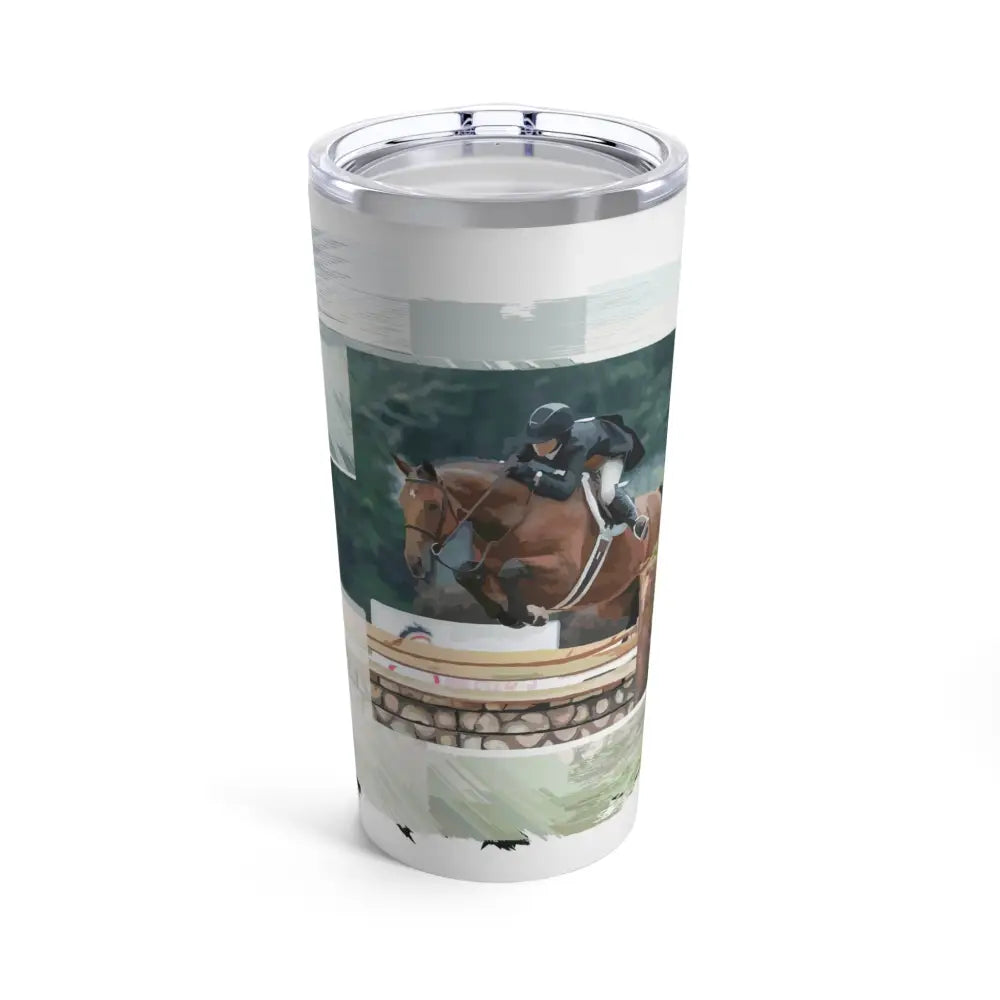 Hunter Derby Horse Tumbler - 20oz - Mug
